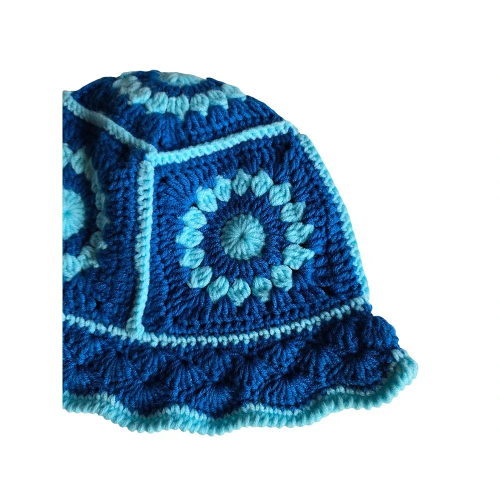 Handmade crochet bucket